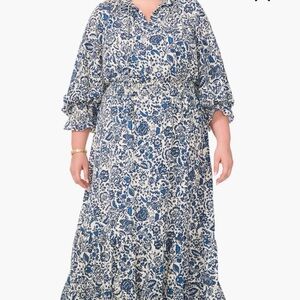 Vince Camuto Floral Paisley Dress Sz  XXL